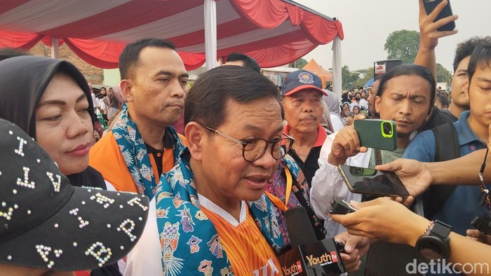 Pramono Anung mengaku akan keliling merangkul semua komunitas di Jakarta untuk mempertahankan elektabilitas (Maulana IF/detikcom)