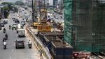 Intip Progres Proyek LRT Jakarta Fase 1B di Jalan Pramuka
