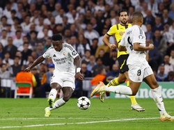 Real Madrid Bantai Dortmund, Vini Hattrick Layak Dapat Ballon dOr