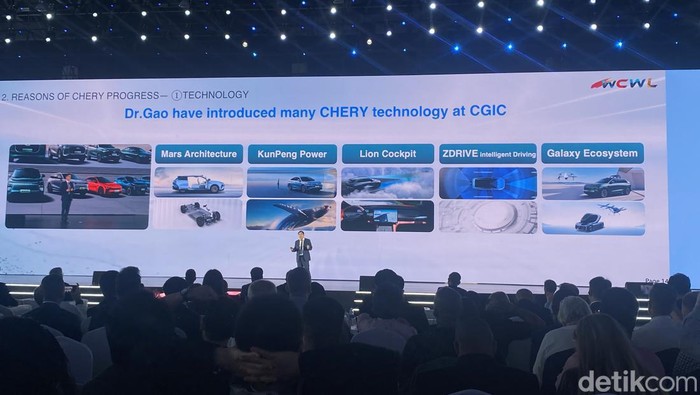 Rencana Global Chery, termasuk peluncuran baterai super bernama Kunpeng series.