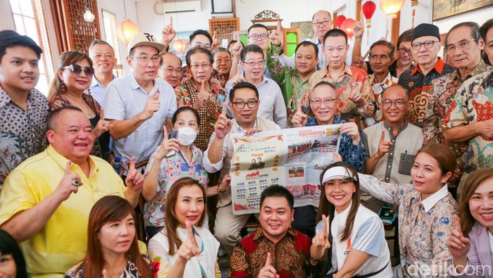 Ridwan Kamil dan Suswono menyambangi Glodok, Jakarta Barat (Foto: Dok. Istimewa)