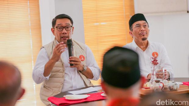 Ridwan Kamil dan Suswono menyambangi Glodok, Jakarta Barat (Foto: Dok. Istimewa)