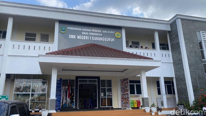 Suasana SMKN 1 Gunungguruh Sukabumi.