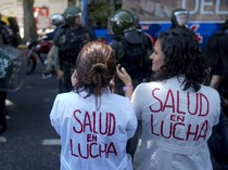 Potret Tenaga Medis Argentina Mogok Kerja Demi Kebutuhan Hidup