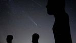 Terpesona Hujan Komet Langka di Langit Denmark