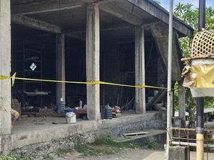 Penampakan TKP Buruh Tewas Dimassa gegara Konten SARA di Gianyar