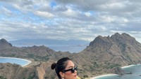 Fotonya saat berada di Pulau Padar, Labuan Bajo.