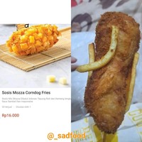 Lagi ngidam makan sesuatu, pesan online, eh... makanannya kok begini. Berikut kumpulan sad food yang bikin meringis di tanggal tua.