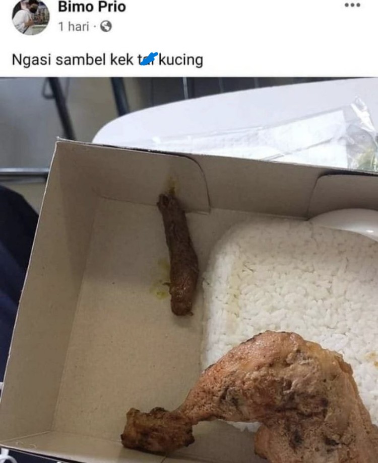 Lagi ngidam makan sesuatu, pesan online, eh... makanannya kok begini. Berikut kumpulan sad food yang bikin meringis di tanggal tua.