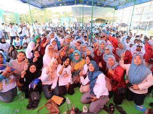 Kepincut Program Kesehatan, Relawan Dukung Airin-Ade di Pilkada Banten