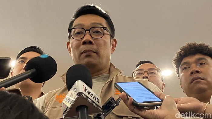 Calon Gubernur Jakarta nomor urut 1 Ridwan Kamil (RK). (Devi/detikcom)
