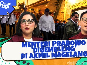 Menteri Prabowo Digembleng di Akmil Magelang