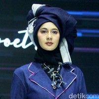 Sebelum menikah dengan Baim Wong, Paula dikenal sebagai model dengan jam terbang tinggi. Foto: Mohammad Abduh/detikcom