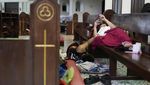 Gereja Jadi Tempat Pengungsian Sementara Warga Filipina