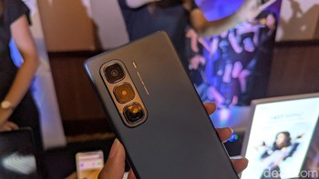 Infinix Hot 50 Pro+ dibanderol dengan harga Rp 2.599.000. Foto: Virgina Maulita Putri/detikINET