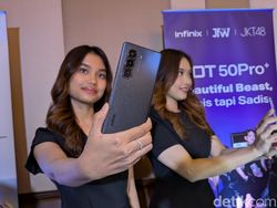 Wujud Infinix Hot 50 Pro+, HP Ultra Tipis Harga Rp 2 Jutaan