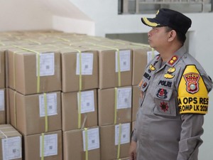 Sukseskan Pilkada, Gudang Logistik KPU Siak Dilengkapi CCTV hingga Pengamanan