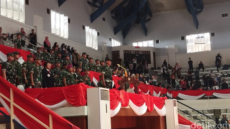 Kejuaraan Pencak Silat Piala Panglima TNI (Maulana Ilhami Fawdi/detikcom)