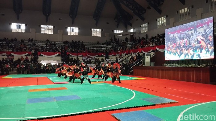 Kejuaraan Pencak Silat Piala Panglima TNI (Maulana Ilhami Fawdi/detikcom)