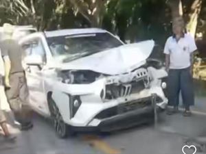 3 Mobil Tabrakan Beruntun di Jalan Trans Sulawesi Lutim, 2 Kendaraan Rusak