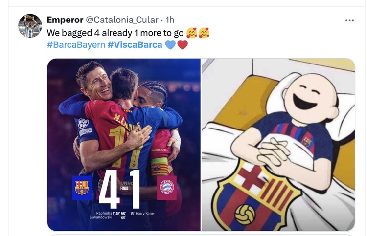 Meme Barca Menyala