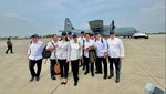 Kondisi di Dalam Super Hercules yang Ditumpangi Menteri ke Magelang