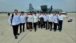 Kondisi di Dalam Super Hercules yang Ditumpangi Menteri ke Magelang