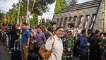 Momen Menteri Kabinet Merah Putih Tiba di Akmil Magelang