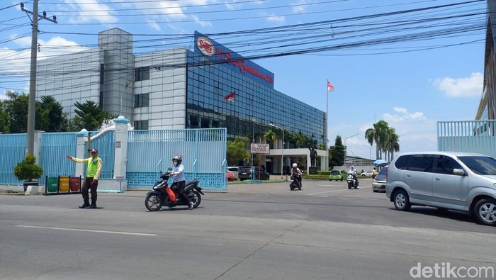 Pabrik PT Sritex di Kecamatan Sukoharjo, Kabupaten Sukoharjo, Kamis (24/10/2024).