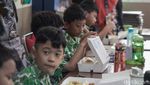 Potret Uji Coba Makan Bergizi Gratis di SD Swasta Jakarta