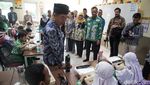 Potret Uji Coba Makan Bergizi Gratis di SD Swasta Jakarta