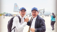 Senyum Raffi Ahmad bersama dengan Muhammad Herindra, Kepala Bandan Intelijen Negara Republik Indonesia. Foto: dok. Instagram Raffi Ahmad