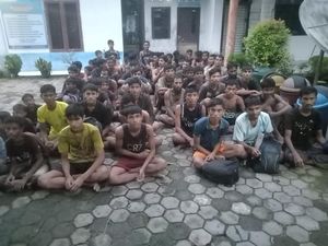 Ratusan Imigran Rohingya Mendarat di Deli Serdang