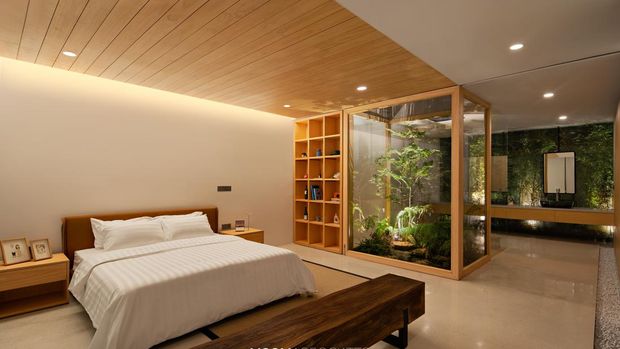 Rumah Futuristik di Kebayoran Baru