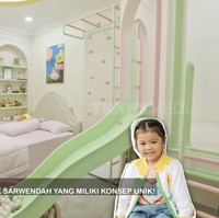 Salah satu kamar anak Sarwendah yang unik seperti sebuah playground. (Foto: YouTube/Trans7 Official)