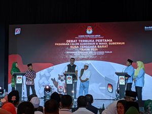 Video Saling Serang Zul Vs Iqbal Bahas Turis & MotoGP di Debat Pilgub NTB