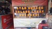 warung makan sederhana ayam lunak