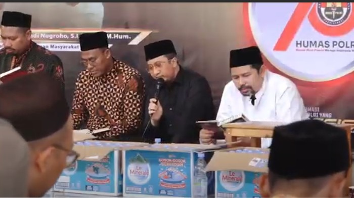 Acara tersebut digelar dalam rangka memperingati Hari Jadi Divisi Humas Polri ke-73 (Dok Humas Polri)