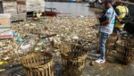 Jorok! Sungai Kahayan Palangka Raya Penuh Sampah