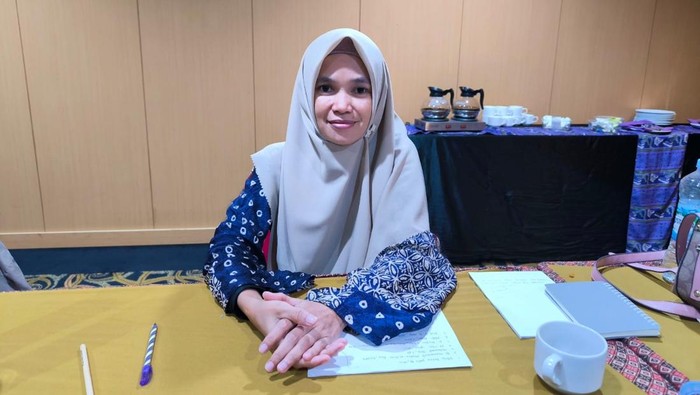 Anggota KPU Luwu Utara Mahlisa.