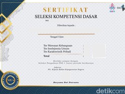 Cara Download Sertifikat SKD CPNS Resmi dari Website BKN