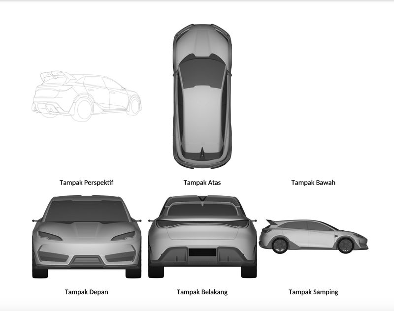 Desain BYD Ocean-M Terdaftar di Indonesia