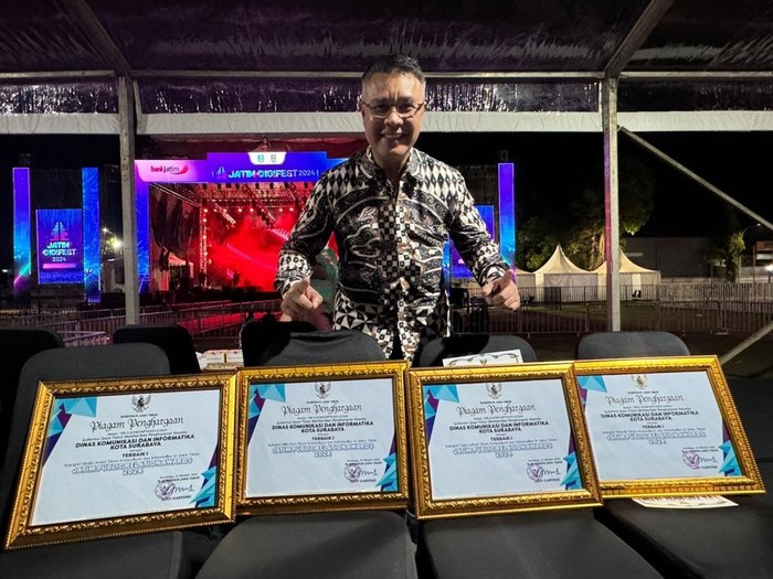Diskominfo Surabaya sabet 4 penghargaan