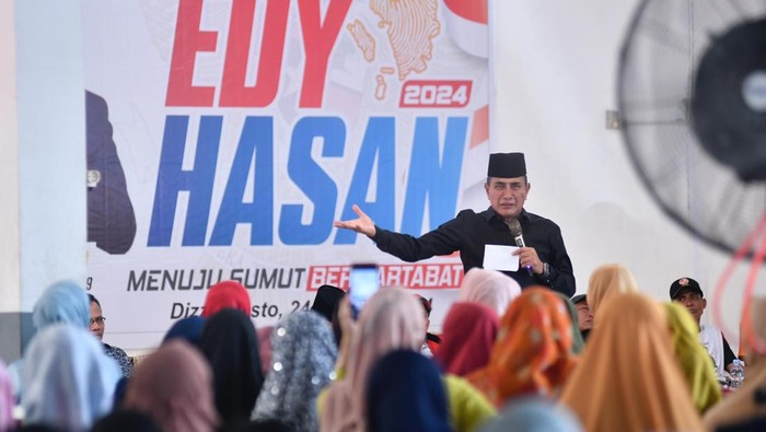 Edy Rahmayadi saat berkampanye di Kabupaten Asahan (Dok. Istimewa)