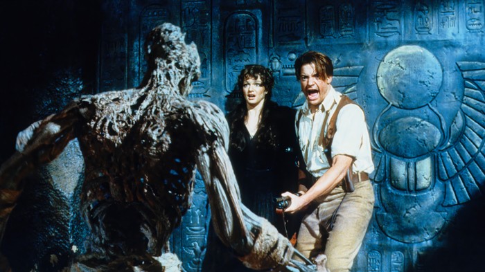 Adegan dalam film The Mummy