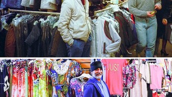 Tasbir Singh bekerja di sebuah kios di pasar selama empat tahun setelah meninggalkan sekolah. Pekerjaan pertama Tasbir - Reuni, Juli 2016. Dia kemudian bekerja untuk BT dan Royal Mail, di mana dia berada hari ini. Dia masih tinggal di kota dan sudah menikah dengan tiga anak dan empat cucu. Dia berkata: Saya bekerja di kios dari usia 18 tahun sampai saya berusia 22 tahun. Itu bekerja keras dalam segala cuaca. Foto: Chris Porsz