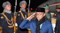 Menteri Luar Negeri Sugiono menghadiri Konferensi Tingkat Tinggi (KTT) BRICS yang berlangsung pada 22-24 Oktober 2024 di Kazan, Rusia. (REUTERS/Alexei Danichev/BRICS-RUSSIA2024)  