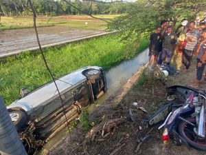 Laka Mobil Vs Motor di Jalan Daendels Kulon Progo, 1 Orang Tewas