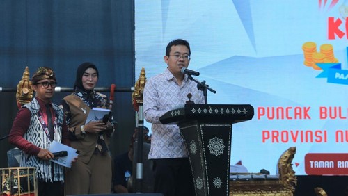 Kepala OJK NTB Rudi Sulistyo
Nathea Citra/detikBali