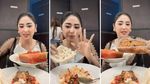 Keseruan Dewi Perssik Ulek Sambel hingga Masak di Rumah